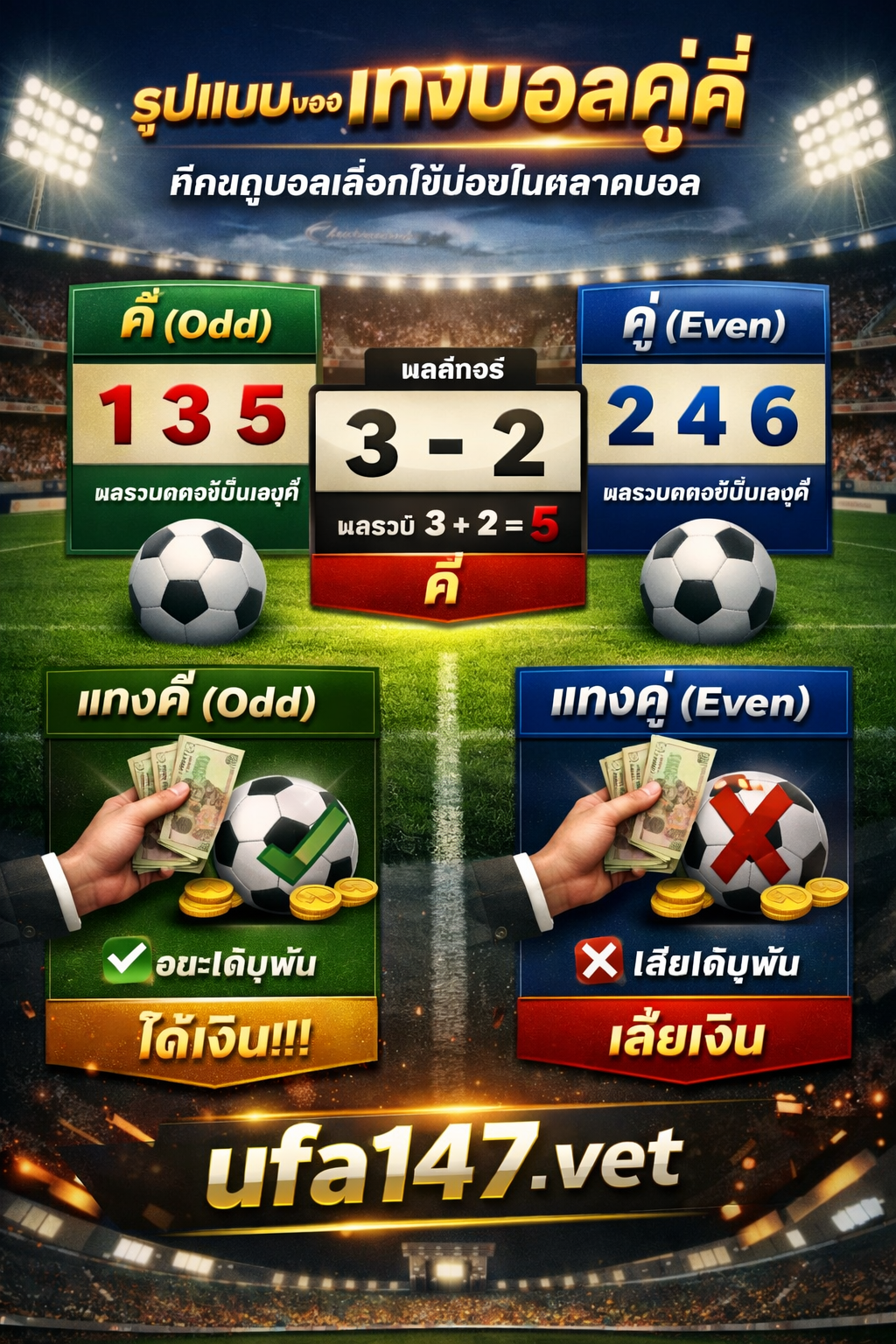 แทงบอลคู่คี่