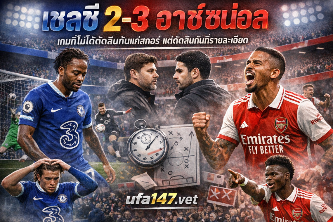 เชลซี 2-3 อาร์เซน่อล