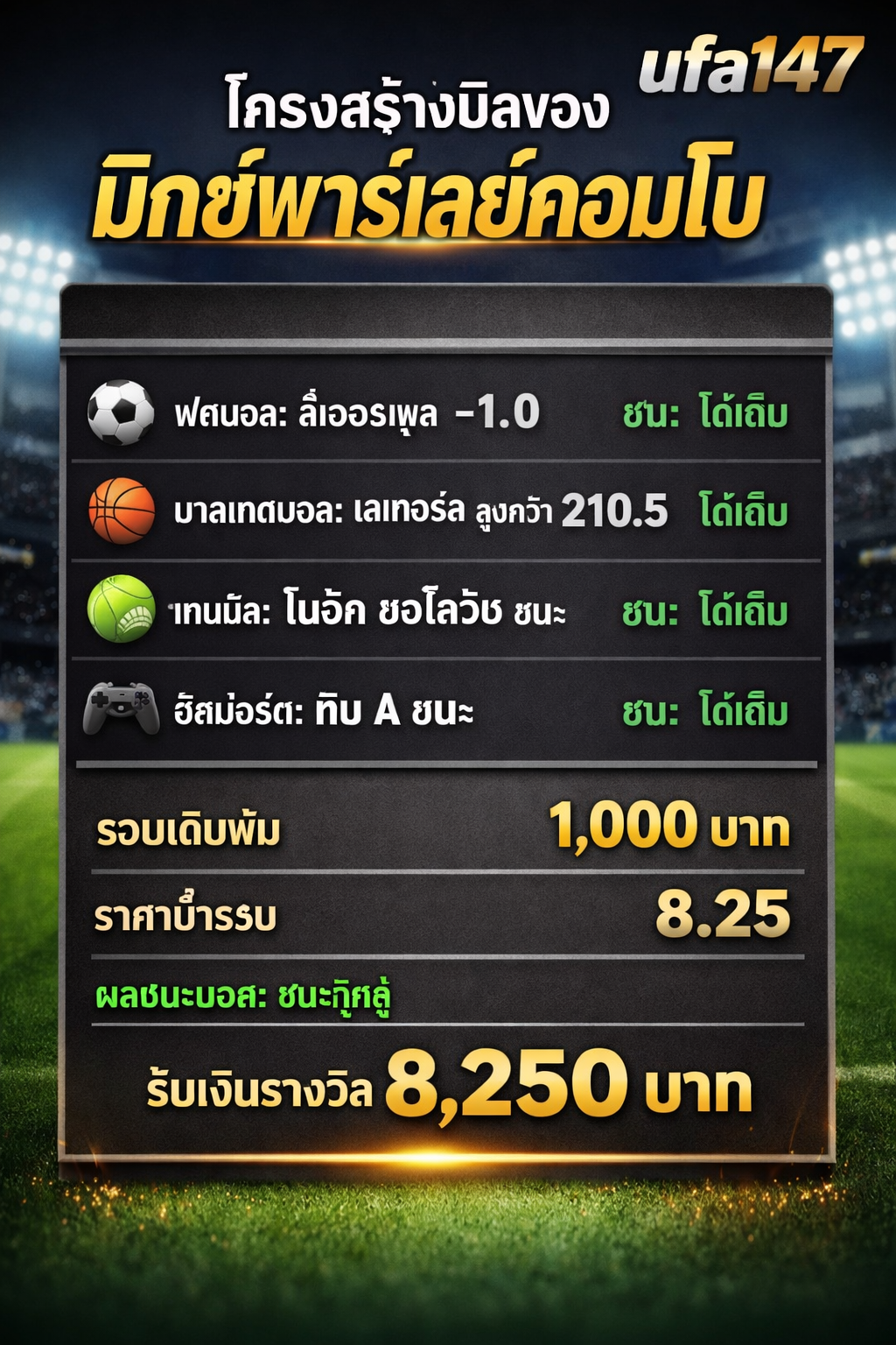 มิกซ์พาร์เลย์คอมโบ