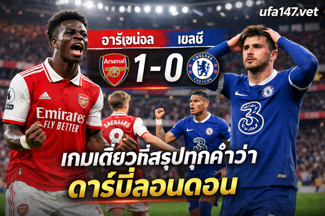 อาร์เซน่อล 1-0 เชลซี