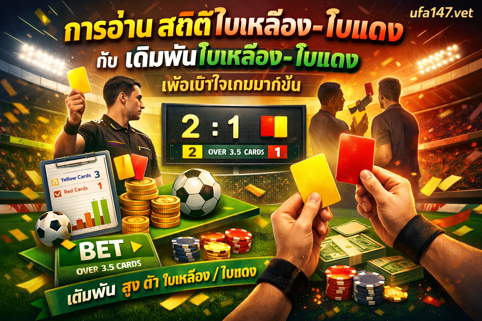 เดิมพันใบเหลือง-ใบแดง